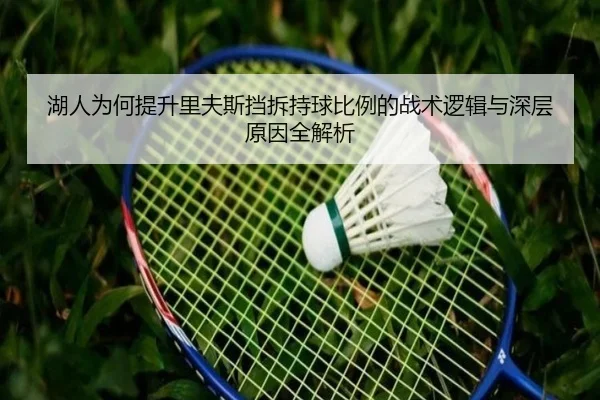 湖人为何提升里夫斯挡拆持球比例的战术逻辑与深层原因全解析